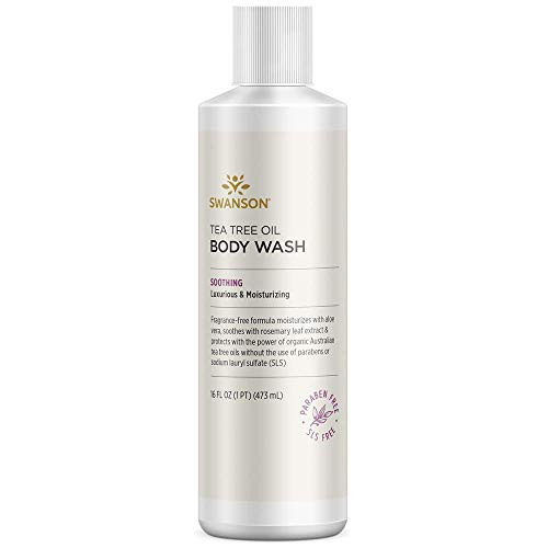 Swanson Tea Tree Oil Body Wash 16 fl Ounce  1 pt   473 ml  Liquid