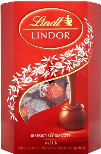 2 X New Lindt Lindor Milk Truffles And Assorted Cornet 200G