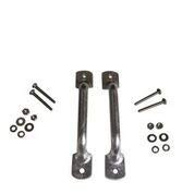 Hillside Castings  LLC 2 Predrilled Heavy Duty Cast Aluminum Stern Handles with Hardware