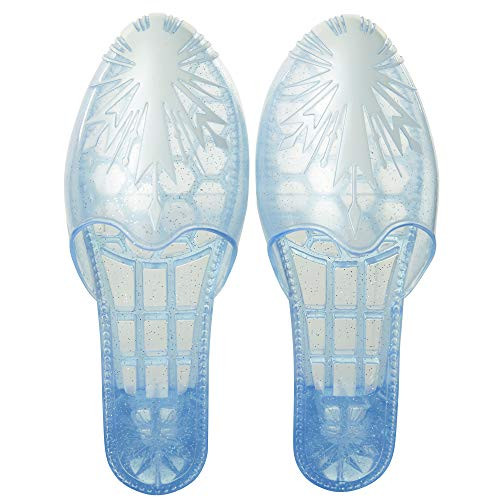 Jakks Pacific Disney Frozen 2 Elsa Travel Shoes for Girls Costume or Role Play Dress-Up  Shoe Size  9-11 - for Ages 3 plus