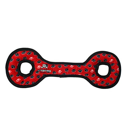 Tuffy Ultimate Tug-O-War Red Paw