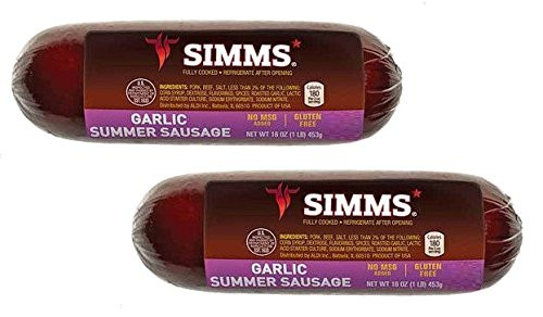 SIMMS Garlic Summer Sausage - 32 oz