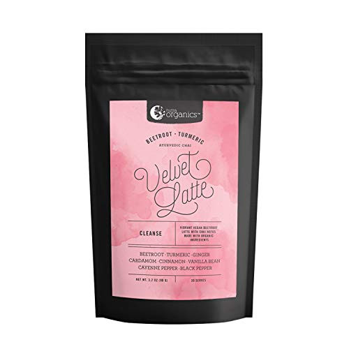 Nutra Organics Beetroot Turmeric Chai Latte Superfood Velvet Latte -  3.2oz