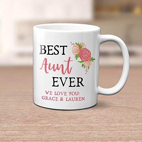 Personalized Best Aunt Ever Mug   New Aunt Gift   Gift for Sister   Aunt Mug   Aunt Gift From Niece  and  Nephew   Pregnancy Announcement Personalized Best Aunt Ever Mug   New Aunt Gift   Gift for Sister   Aunt Mug   Aunt Gift From Niece  and  Nephew   Pregnancy Announcement