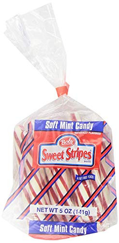 Bob s Sweet Stripes Soft Peppermint Candy  Pack of 4