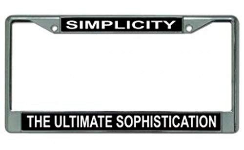 Monitorloe License Plates Online Simplicity The Ultimate Sophistication Frame