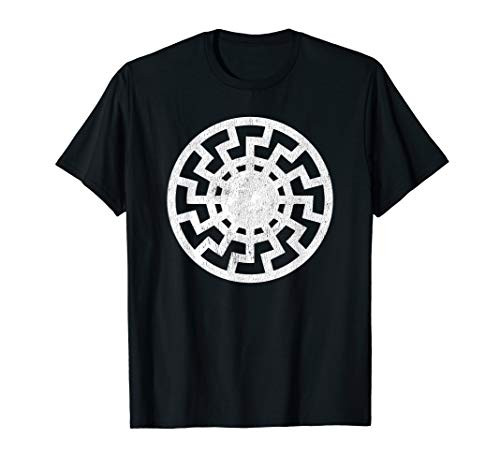 Black Sun Schwarze Sonne Sonnenrad Sun Wheel Shirt