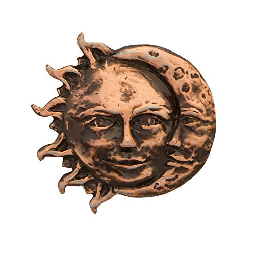 Creative Pewter Designs Sun and Moon Copper Plated Lapel Pin  Brooch  Jewelry  AC1028