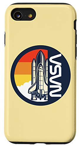iPhone SE  2020    7   8 NASA Rocket Launch Sunset Logo Case