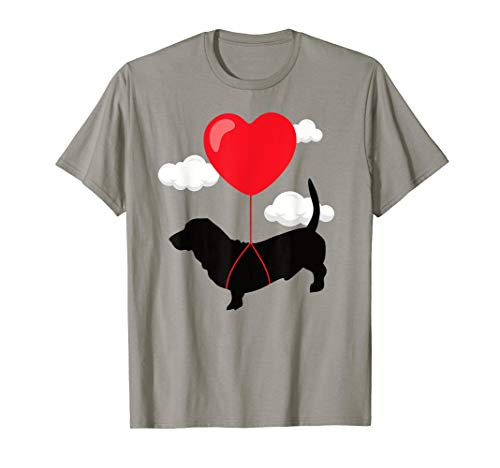 Basset Hound Valentine s Day T Shirt Cute Gift for Dog Owner Basset Hound Valentine s Day T Shirt Cute Gift for Dog Owner