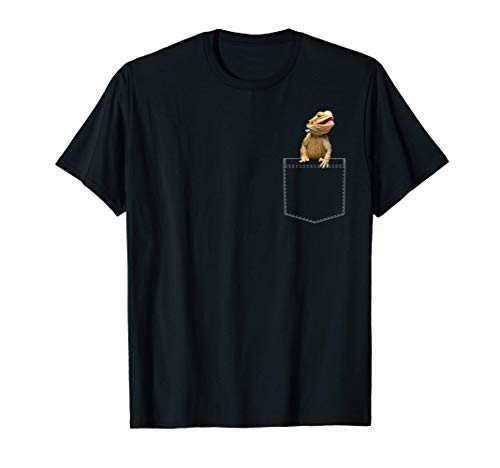 Bearded Dragon Shirt Youth Bearded Dragon Pocket T-Shirt
