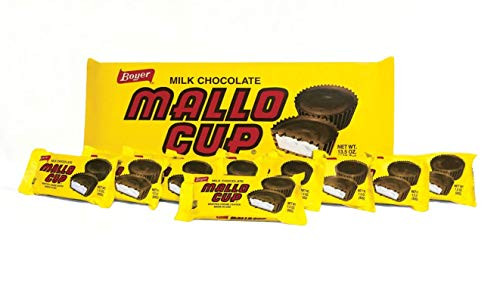 Boyer Milk Chocolate Mega Mallo Cup - Whipped Creme Center- 18 Cups - 13.5 Oz 2 Pack Boyer Milk Chocolate Mega Mallo Cup - Whipped Creme Center- 18 Cups - 13.5 Oz 2 Pack