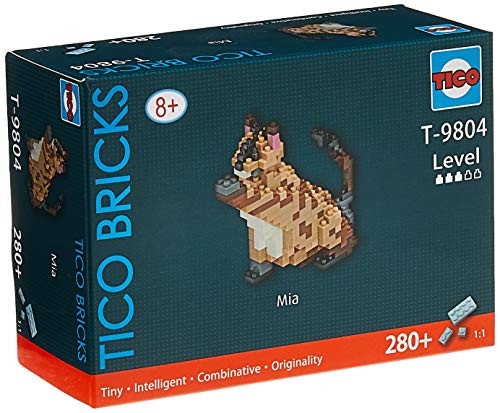 TICO Mini Bricks Cat Series  Mia - T9804 - Building Block Set