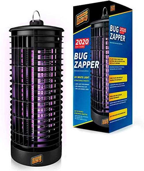 Crio Bug Zapper Indoor and Outdoor - Insects Killer - Fly Trap Outdoor Patio - Insect Killer Zapper - Mosquito Trap - Insect Zapper - Mosquito Attractant Trap - Fly Zapper - Bug Zapper Table Top  XL