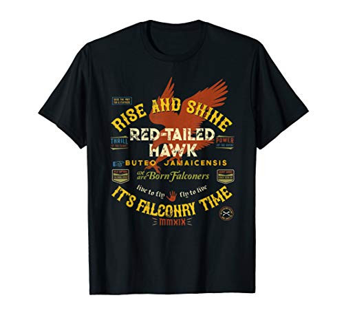 Falconers Red-Tailed Hawk Shirt Falconry Supplies T-Shirt