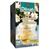New Dilmah  New Herbal Infusions  Pure Chamomile Flowers  Caffeine-free  20 Count Individually Foil Enveloped Tea Bags...