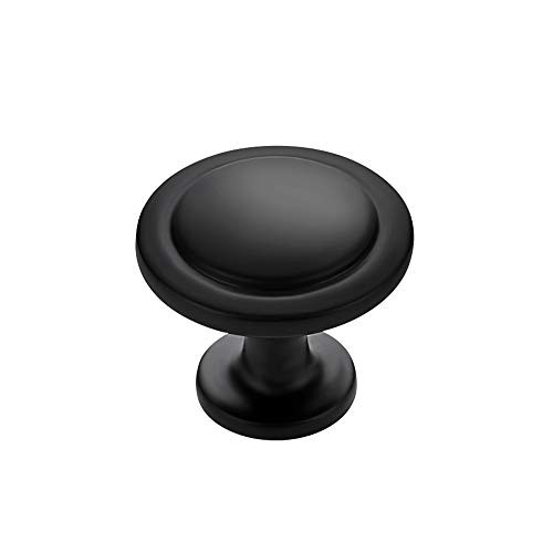 Ravinte 10 Pack 1-1 4 inch Kitchen Cabinet Knobs Drawer Knobs Dresser Knobs Matte Black Zinc Knobs Drawer Pulls Door Knobs Dresser Drawer Handles Knobs for Dresser Drawers