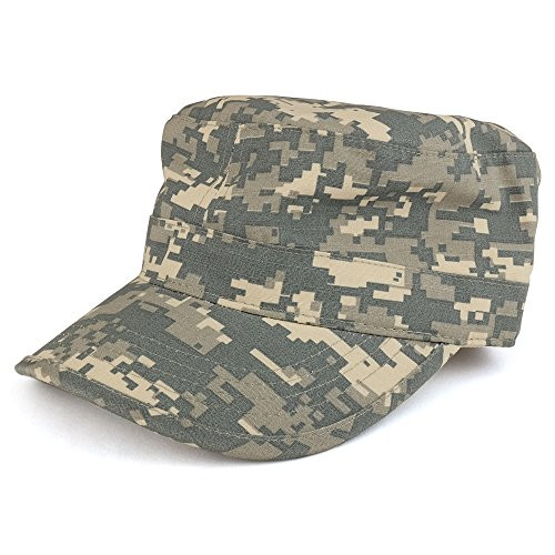 Ripstop Tear Resistant Military BDU Cotton Adjustable Cadet Style Army Cap - ACU Ripstop Tear Resistant Military BDU Cotton Adjustable Cadet Style Army Cap - ACU