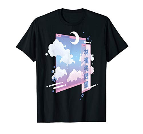 80s Retro Vaporwave Pastel Goth Soft Grunge Kawaii Moon T-Shirt 80s Retro Vaporwave Pastel Goth Soft Grunge Kawaii Moon T-Shirt