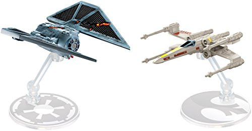 Hot Wheels Star Wars Rogue One Starships The Striker vs. X-Wing Fighter Vehicle, 2 Pack