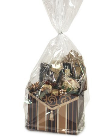 Item#42327 - 10pack Clear Cello/cellophane Bags Gift Basket Packaging Bags Cello Bags 16"x24" Clea