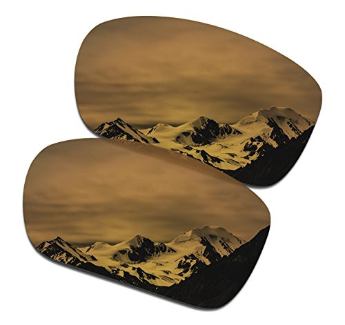 SmartVLT Men s Bronze Gold Replacement Lenses for Oakley TwoFace OO9189 Sunglass