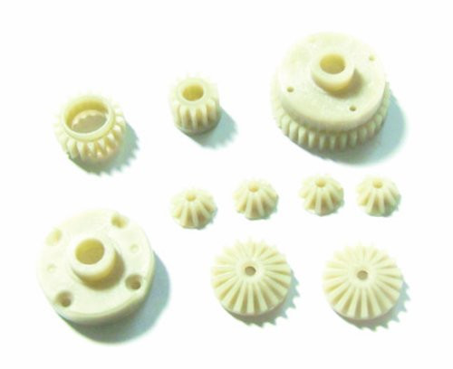 Redcat Racing Differential Main Gear, Idler Gear, Differential Pinion Gear, Differential Large Bevel Gears, Differential Small Bevel Gears and Differential Inner Mount Redcat Racing Differential Main Gear, Idler Gear, Differential Pinion Gear, Differential Large Bevel Gears, Differential Small Bevel Gears and Differential Inner Mount