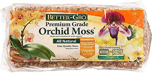 Sun Bulb 50450 Better GRO Orchid Moss 190 cu.in  1-Pack