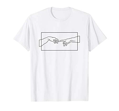 Creation of Adam Hands T-Shirt