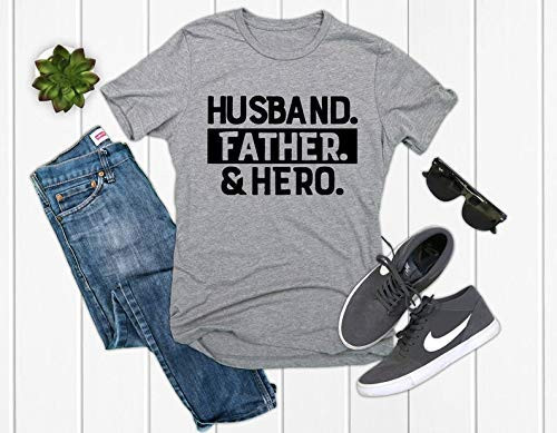 Husband Father Hero Shirt Funny Dad Shirt Father Shirt Dad Shirt New Dad Gift Gift for Husband T-shirt Father s day New Dad Shirt Dad SAHD