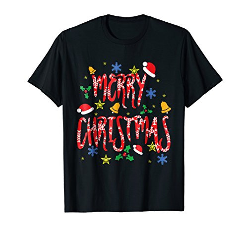 Merry Christmas T-Shirt Happy Family Xmas Tee Gift Idea. Merry Christmas T-Shirt Happy Family Xmas Tee Gift Idea.