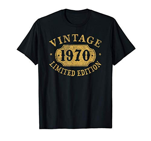51 years old 51st Birthday Anniversary Gift Limited 1970 T-Shirt