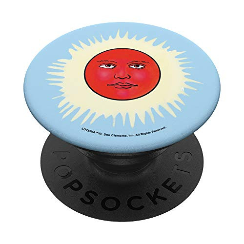Loteria El Sol The Sun PopSockets Grip and Stand for Phones and Tablets