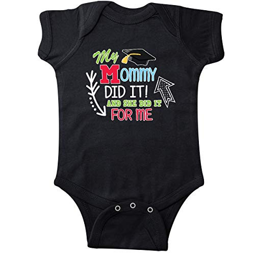 inktastic My Mommy Did It and She Did It Infant Creeper 18 Months Black 35e38