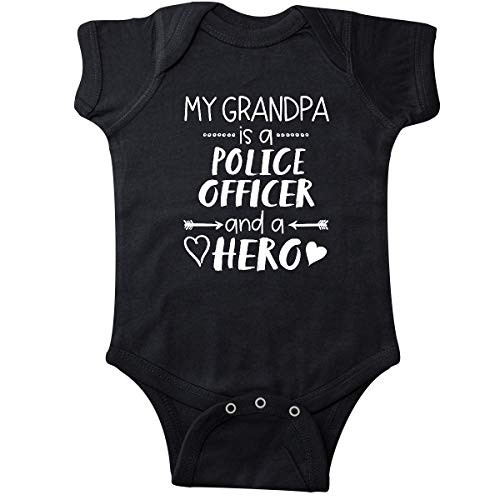 inktastic My Grandpa is a Police Officer Infant Creeper 18 Months Black 3b769