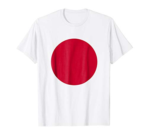 Japanese Flag T-Shirt Japan Rising Sun Nisshoki Hinomaru Tee