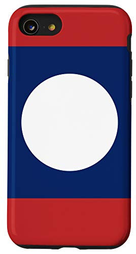 iPhone SE  2020    7   8 Laos Flag Lao Souvenir Travel Vacation National Flag Case