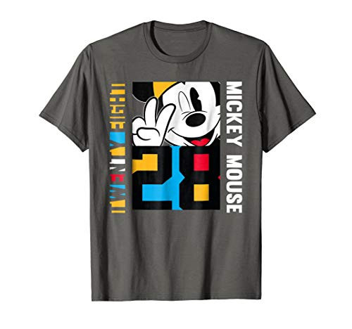 Disney Mickey s 90th 1928 Color Block T-Shirt