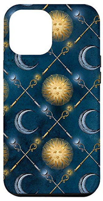 iPhone 12 Pro Max Case celestial magic moons and suns pattern phone Case iPhone 12 Pro Max Case celestial magic moons and suns pattern phone Case