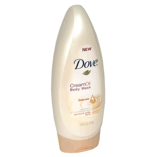 Dove Cream Oil Body Wash  Jasmine and Vanilla  19.4-Fluid Ounce  573 ml