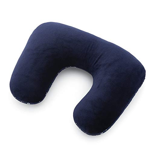 Samsonite 2-in-1 Magic Travel Pillow  Navy Dots  One Size