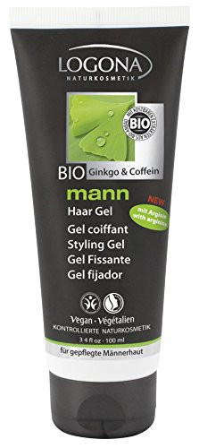 Logona Mann Hair Styling Gel  3.4 Fluid Ounce