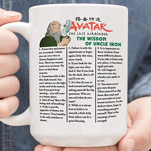 avatar the last airbender the wisdom of uncle iroh Coffee mug 15oz