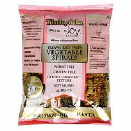 Tinkyada Spiral Vegetable Brown Rice Pasta  3x12 oz. Tinkyada Spiral Vegetable Brown Rice Pasta  3x12 oz.