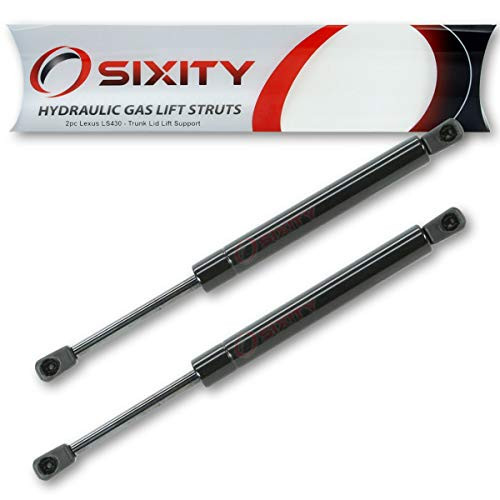 2pc Trunk Lid Lift Support Struts for Lexus LS430 2001-2006 Gas Springs Shocks Props Arms Rods Dampers
