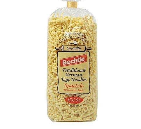 Bechtle Bavarian Style Spaetzle Traditional German Egg Noodles  17.6 Ounce - 2 Bags Total