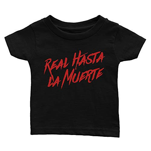 Real Hasta la Muerte Anuel T-Shirt Youth Black Real Hasta la Muerte Anuel T-Shirt Youth Black