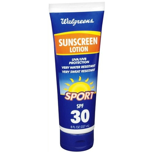 Walgreens Sport Sunscreen Lotion  SPF 30  8 Ounces