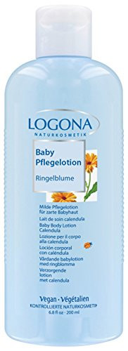 Logona Baby Body Lotion Calendula  6.72 Fluid Ounce
