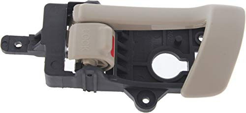 Interior Front Door Handle Compatible with HYUNDAI SANTA FE 2007-2012 LH All Beige Plastic   REAR